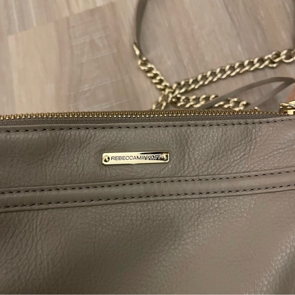 Rebecca Minkoff Mini MAC Crossbody Bag in Taupe - Picture 2 of 5